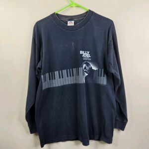 AAA Alstyle Vintage Billy Joel 1998/99 Tour Long Sleeve Graphic Tee Large